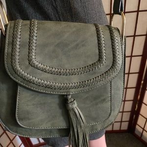 Franco Sarto San Paulo tassel crossbody bag